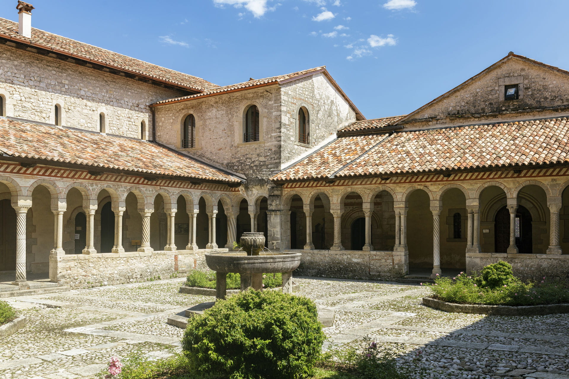 High quality hoto of Abbey of Santa Maria in Follina - Italy