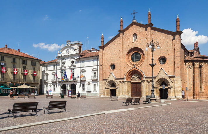 Quality photo of Asti Cathedral - Italy