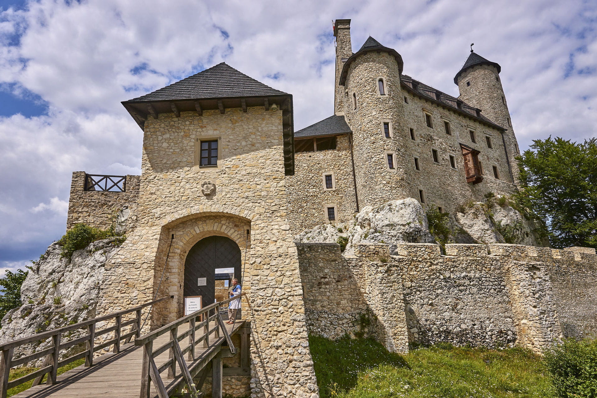 High quality hoto of Bobolice Castle - Poland