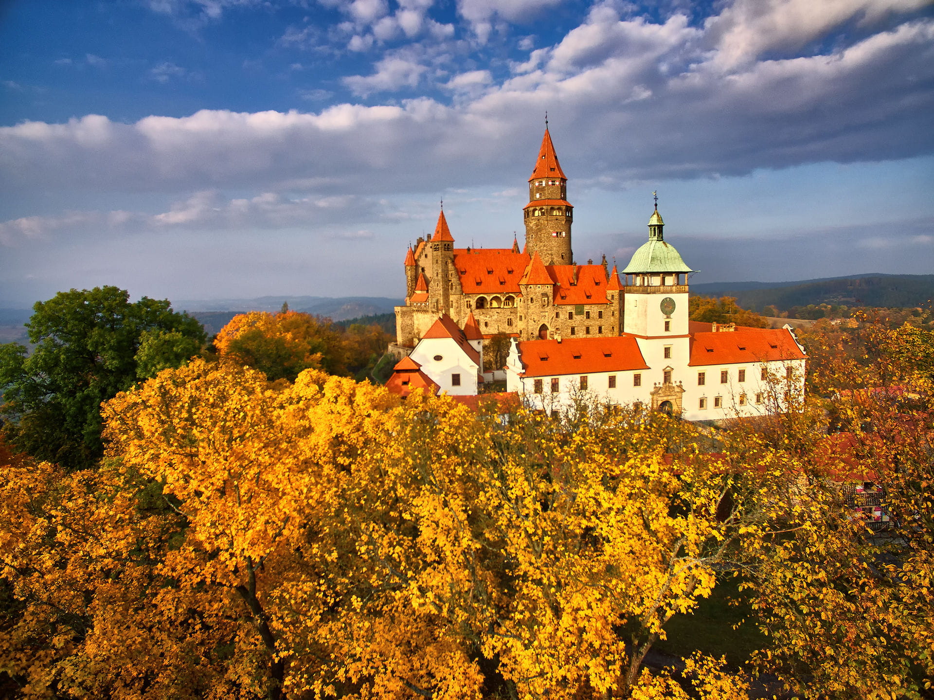 High quality hoto of Bouzov Castle - Czech Republic