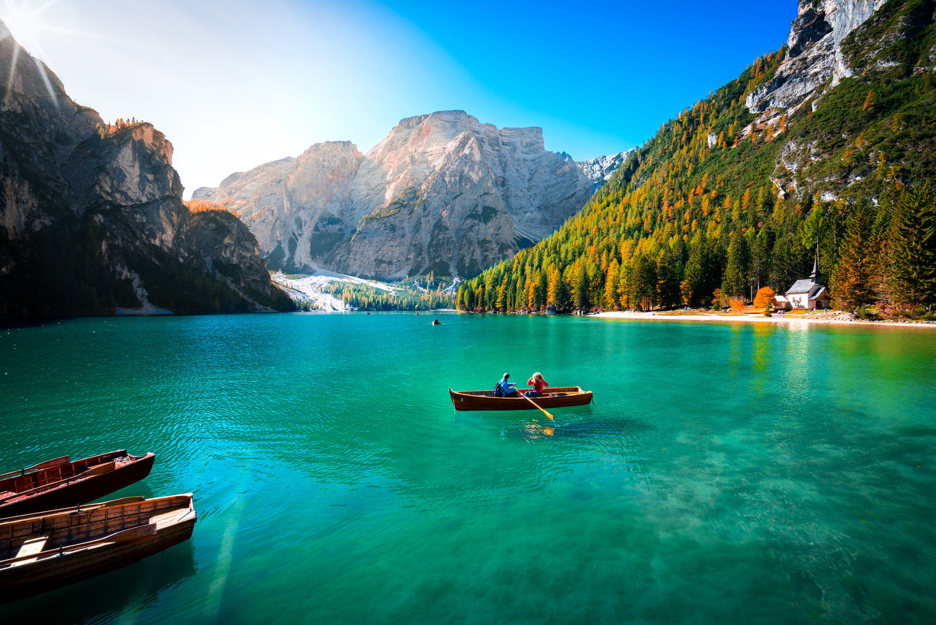 High quality hoto of Braies Lake - Italy