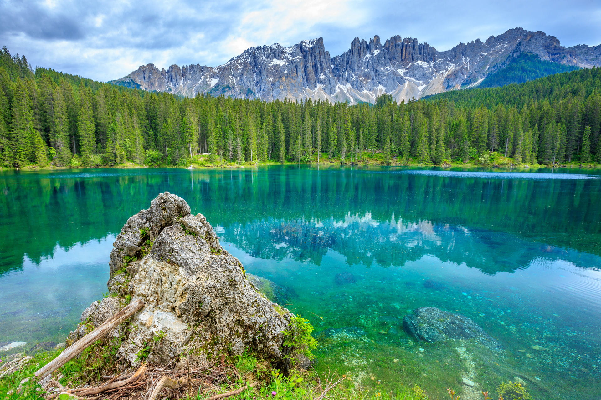 High quality hoto of Carezza Lake - Italy