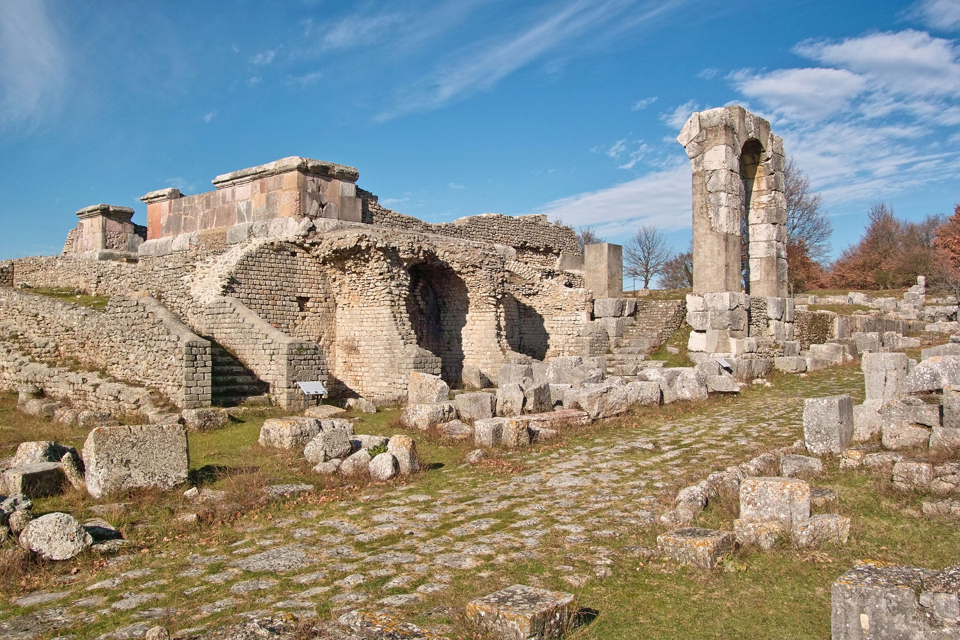 High quality hoto of Carsulae Archaeological Site - Italy