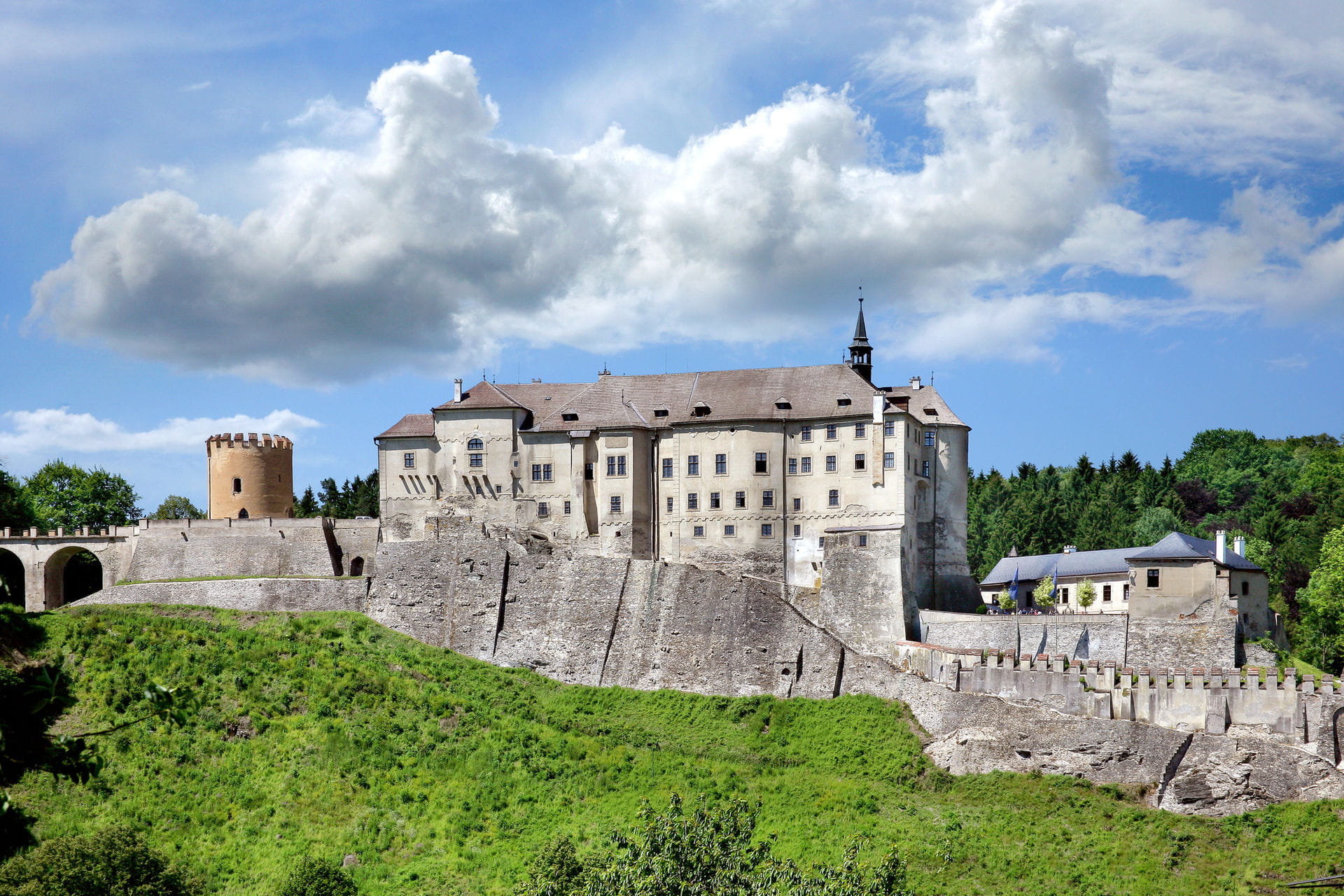 High quality hoto of Cesky Sternberk Castle - Czech Republic