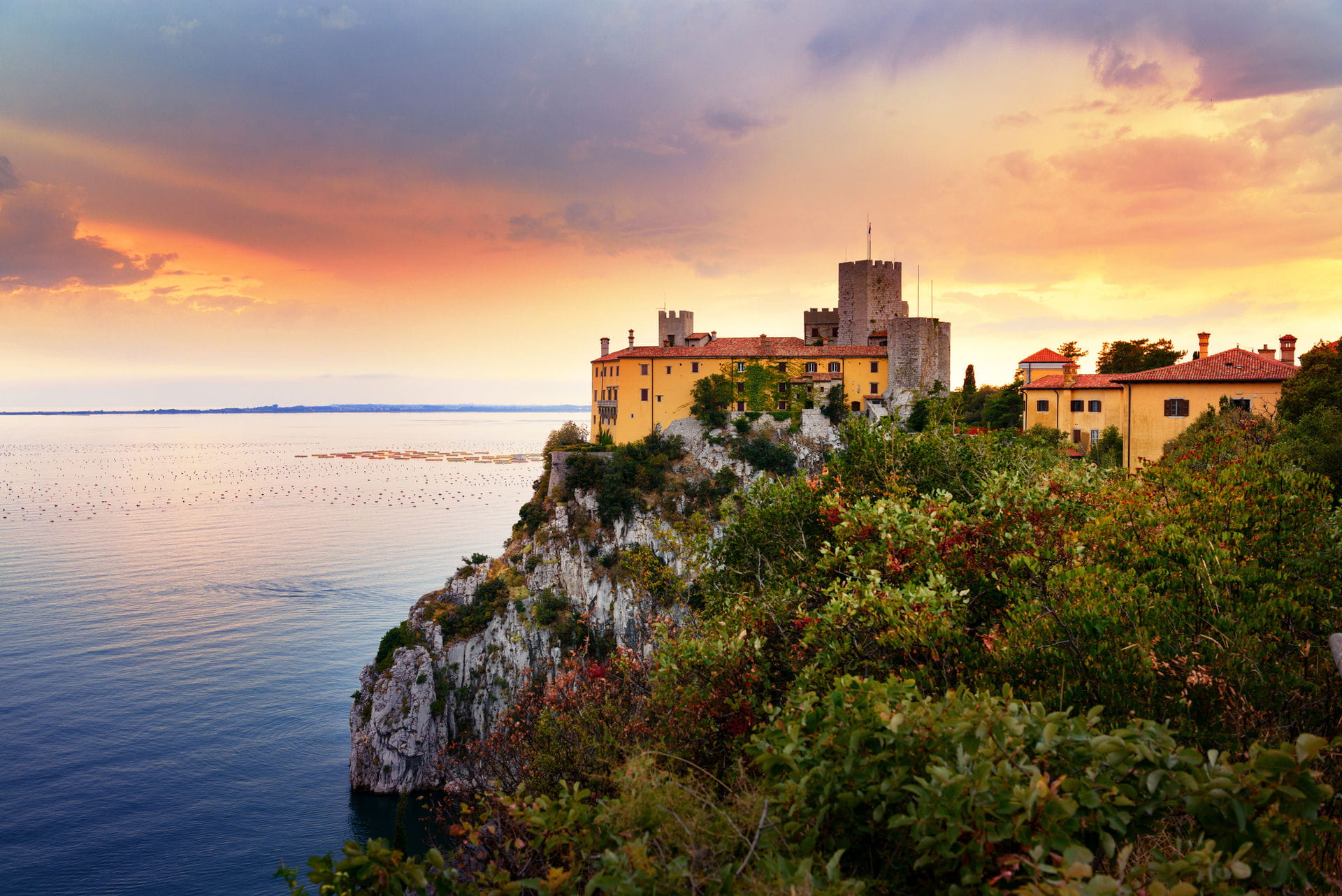 High quality hoto of Duino Castle - Italy