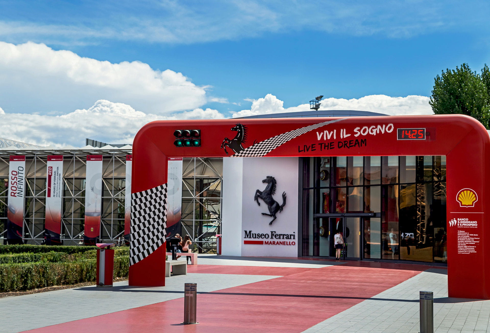 High quality hoto of Ferrari Museum - Italy
