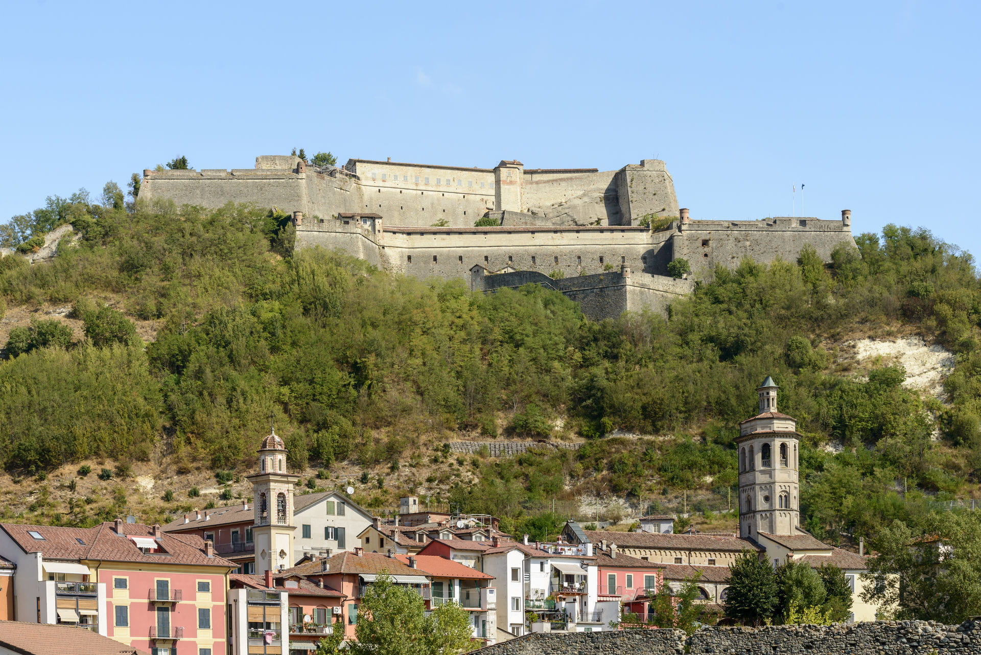 High quality hoto of Gavi Fortress - Italy