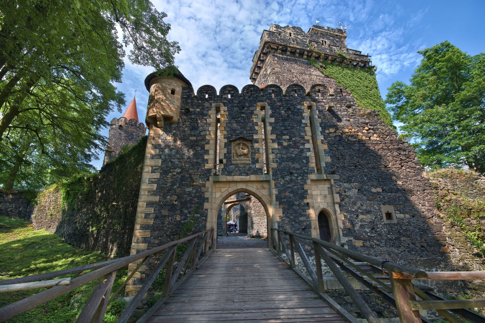 High quality hoto of Grodziec Castle - Poland