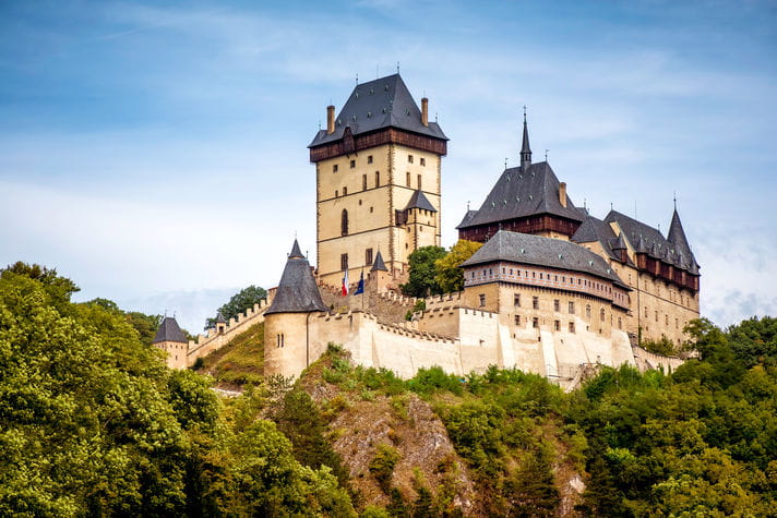 Quality photo of Karlstejn Castle - Czech Republic