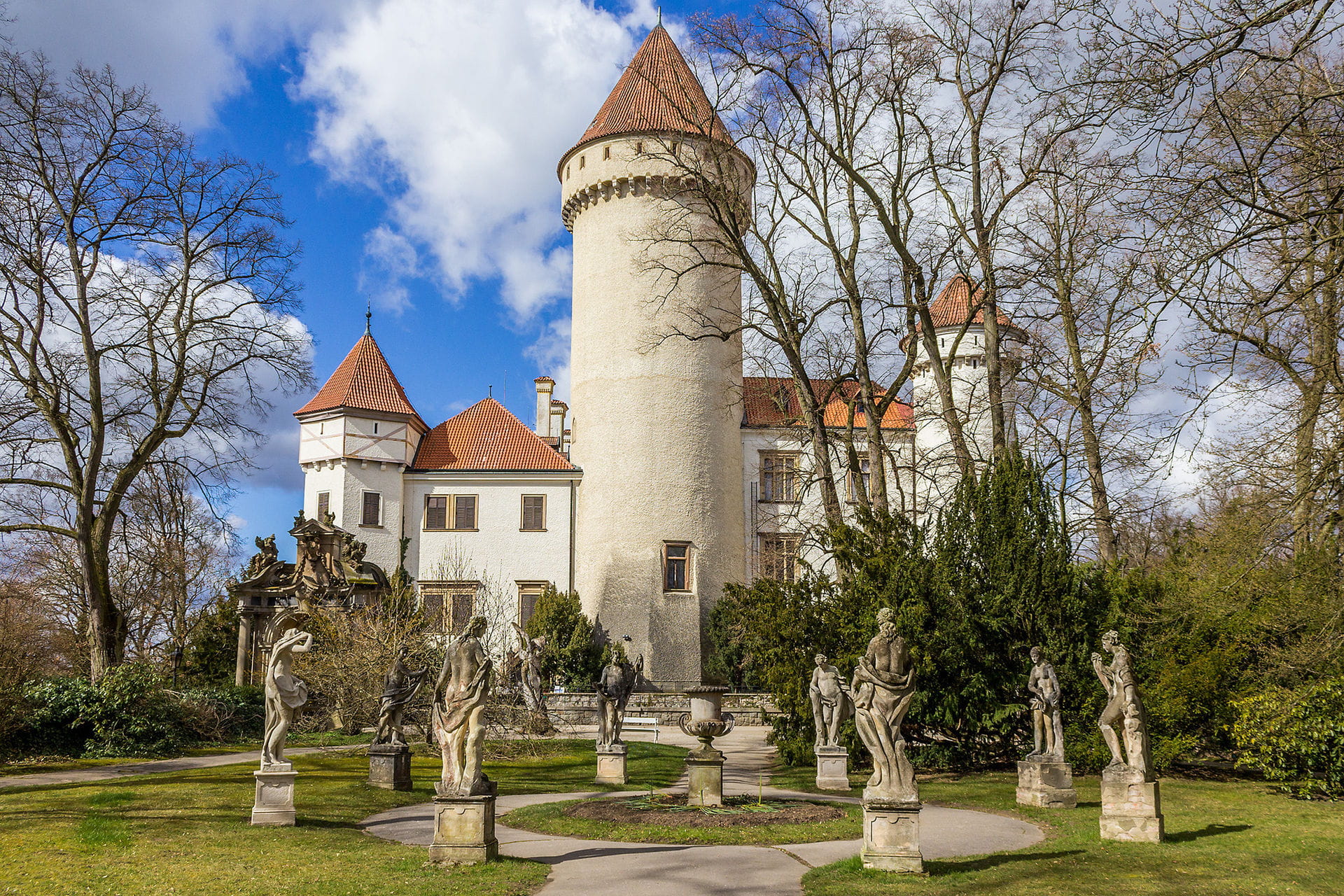 High quality hoto of Konopiste Castle - Czech Republic