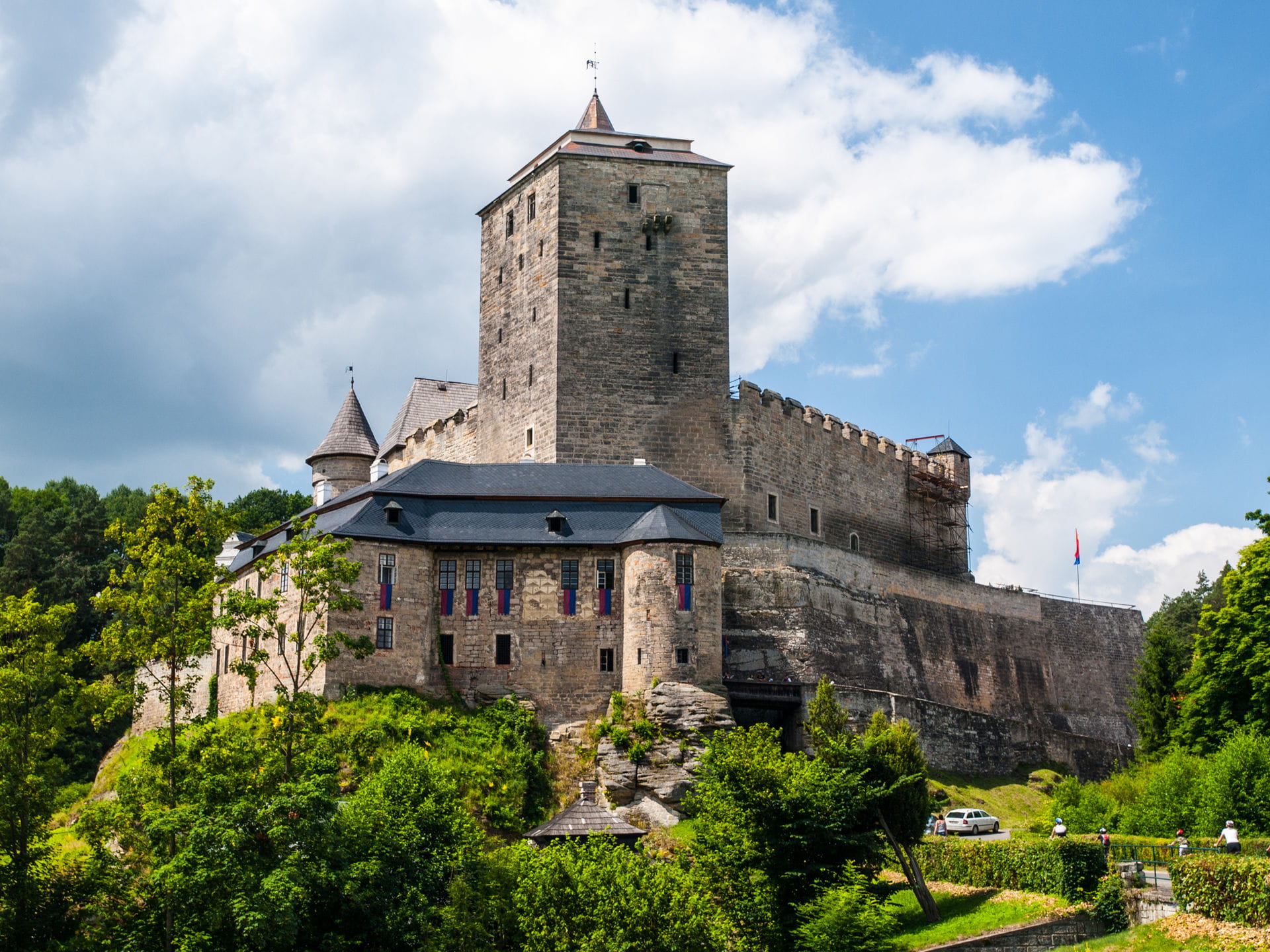 High quality hoto of Kost Castle - Czech Republic