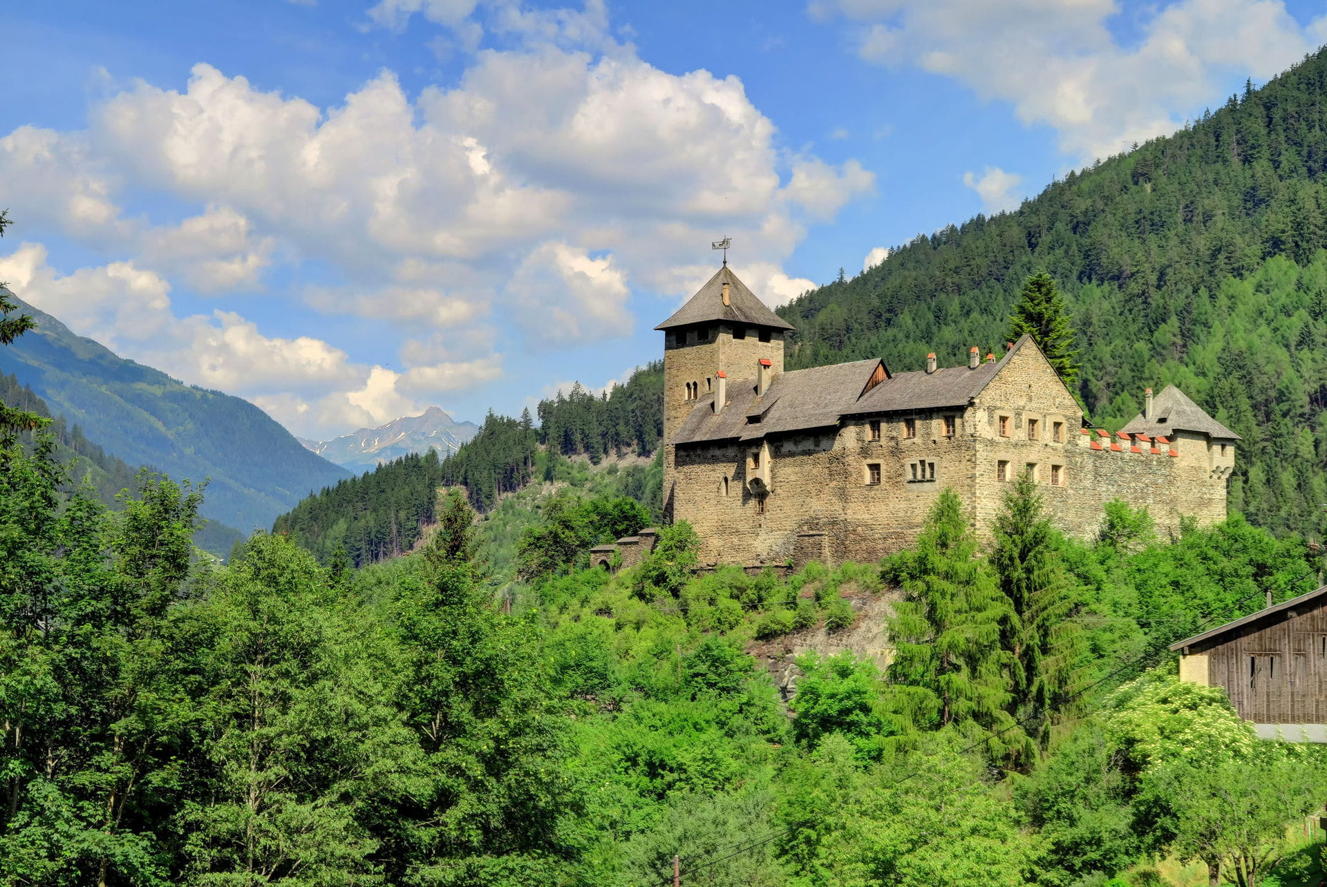 High quality hoto of Landeck Castle - Austria