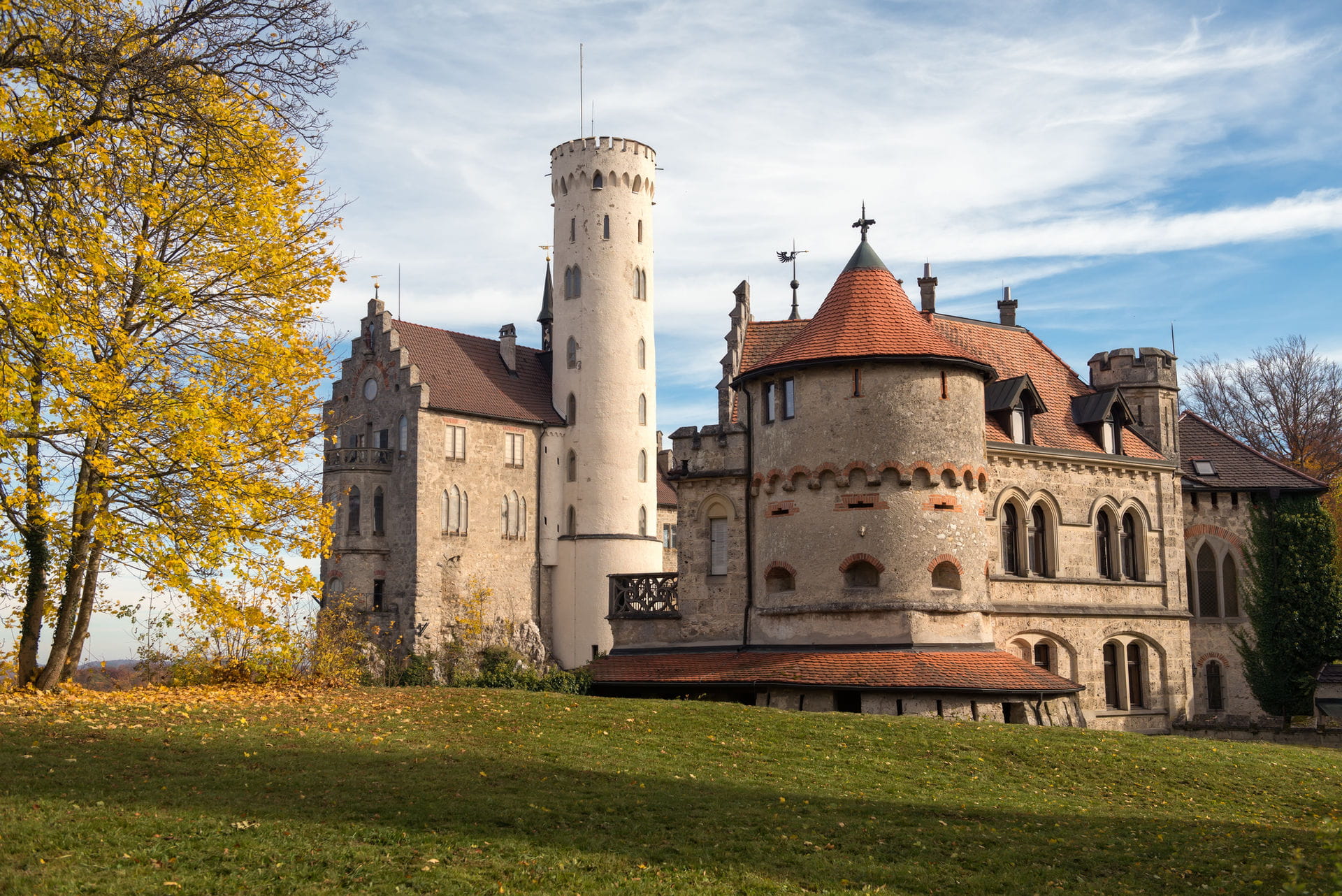High quality hoto of Lichtenstein Castle - Germany