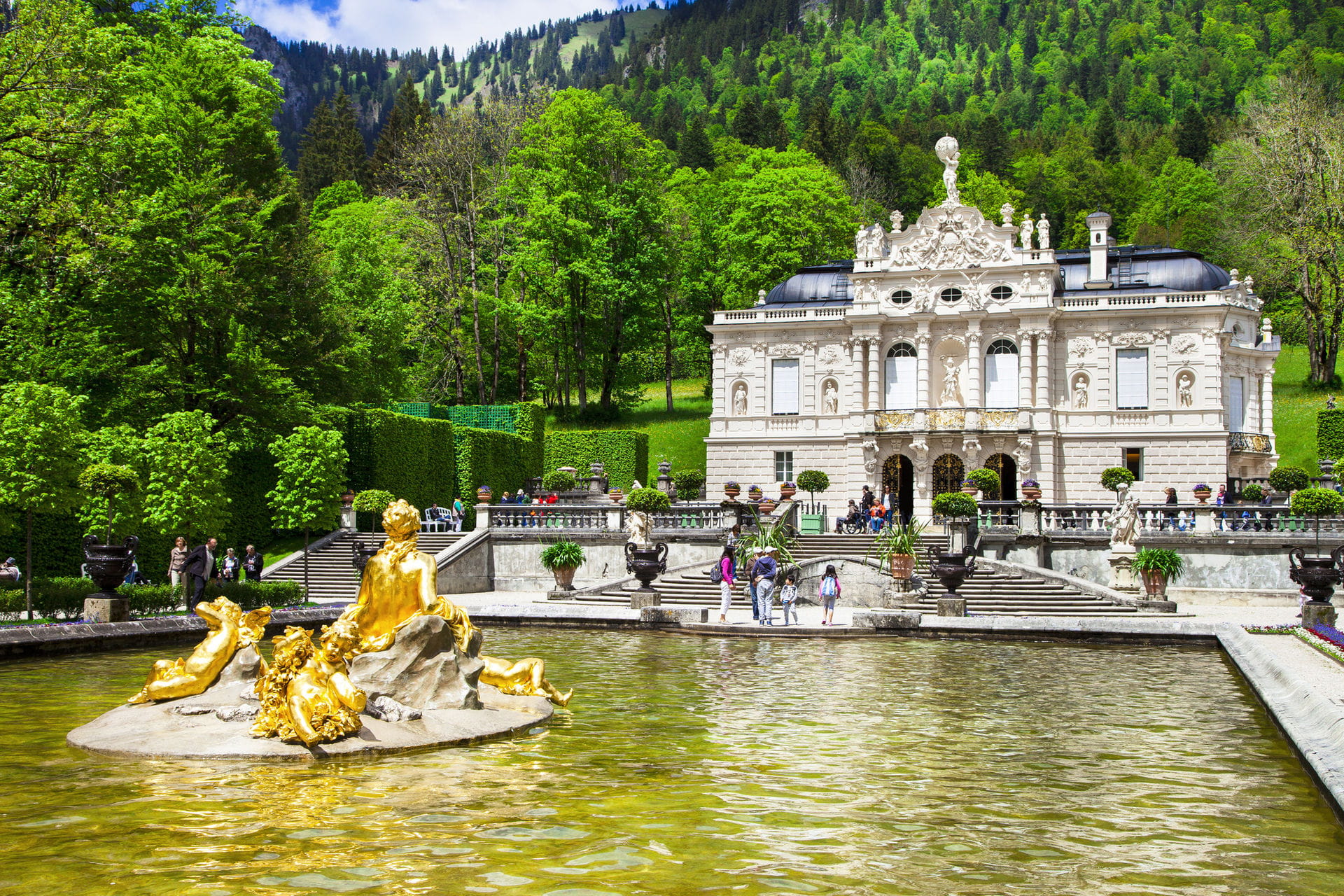 High quality hoto of Linderhof Palace - Germany