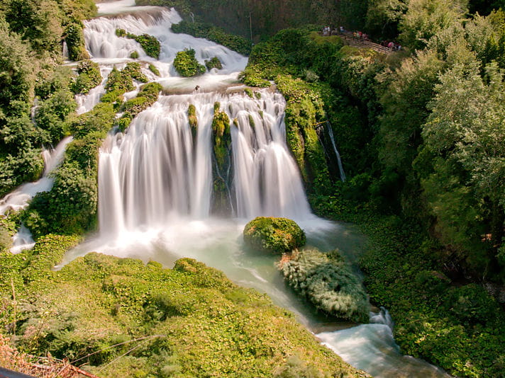 Quality photo of Marmore Waterfalls - Italy