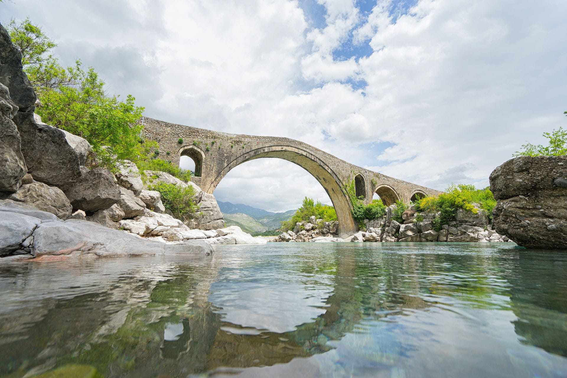 High quality hoto of Mes Bridge - Albania