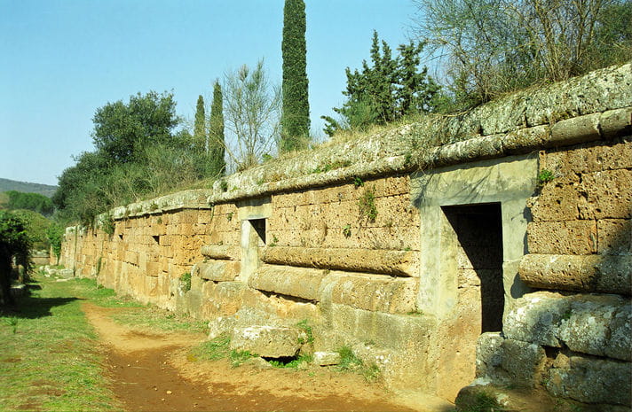 Quality photo of Necropolis della Banditaccia - Italy