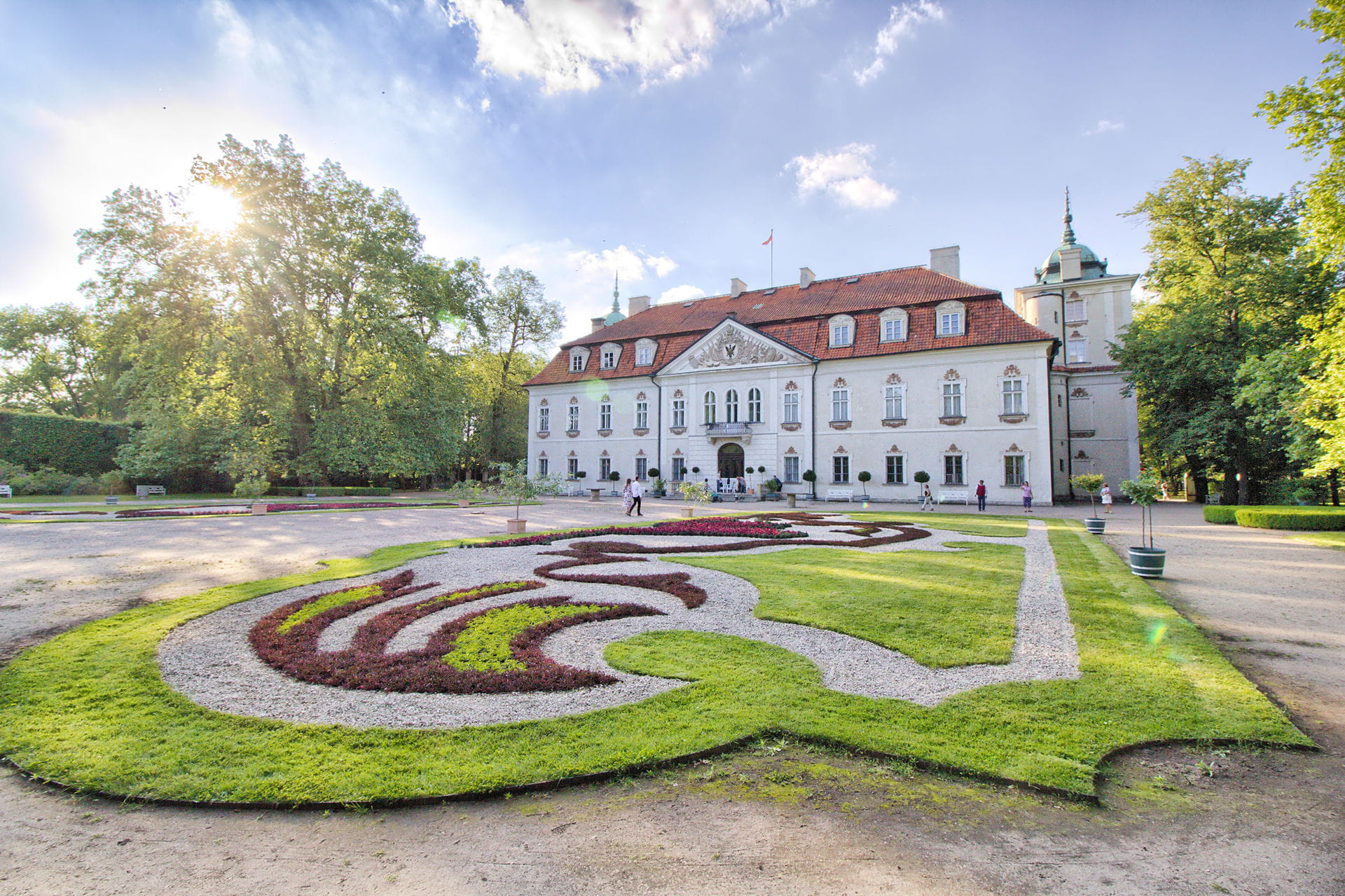 High quality hoto of Nieborow Palace - Poland