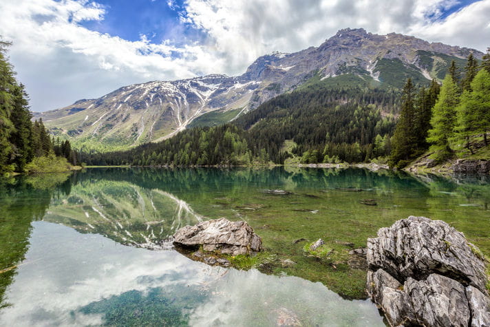 Quality photo of Obernberg Lake - Austria