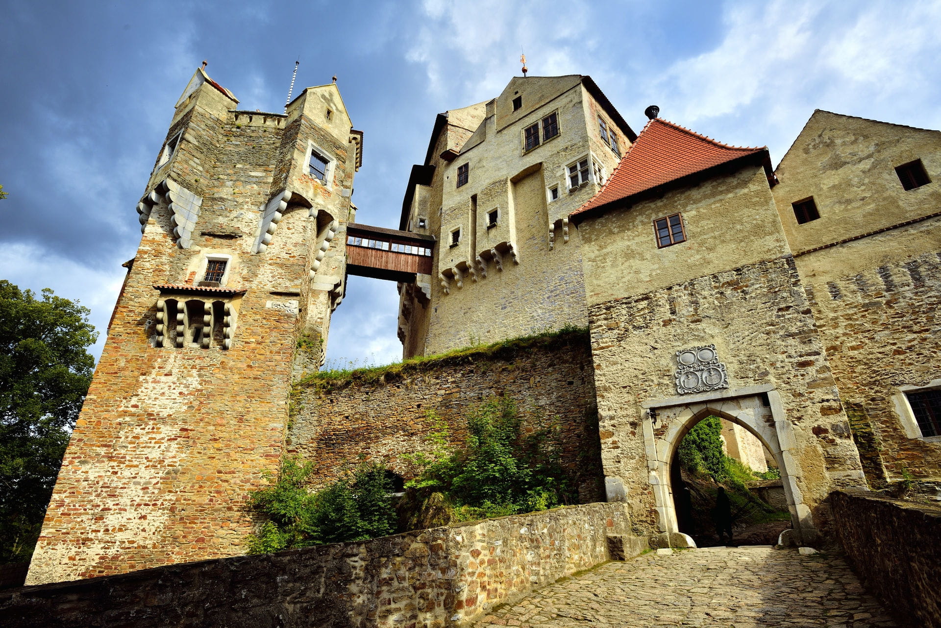 High quality hoto of Pernstejn Castle - Czech Republic