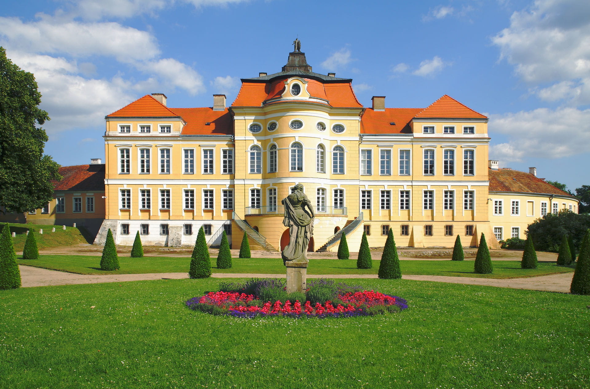 High quality hoto of Rogalin Palace - Poland