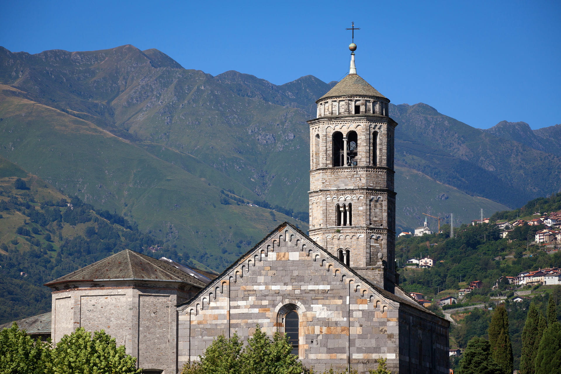 High quality hoto of Santa Maria del Tiglio Church - Italy