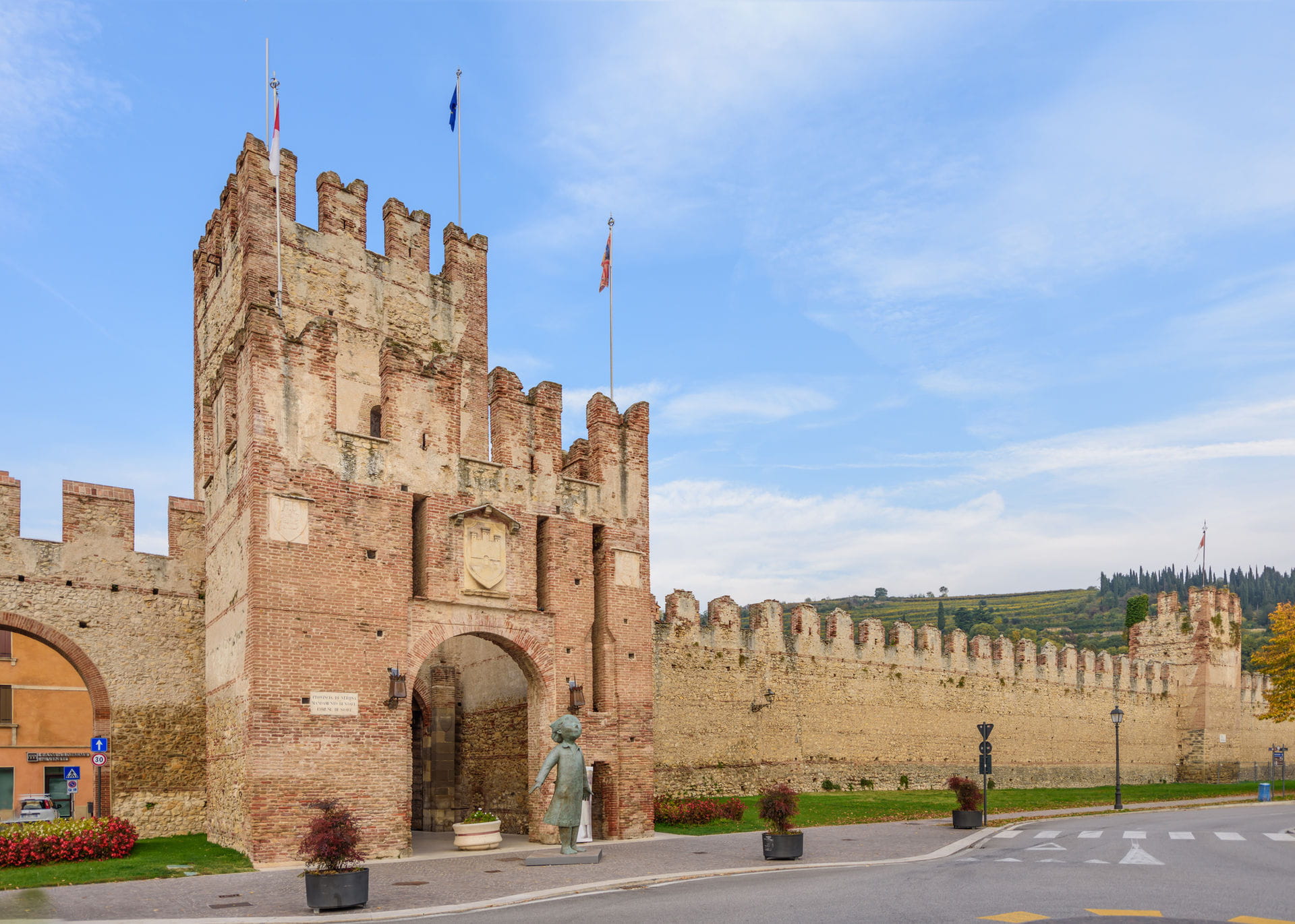High quality hoto of Soave Castle - Italy
