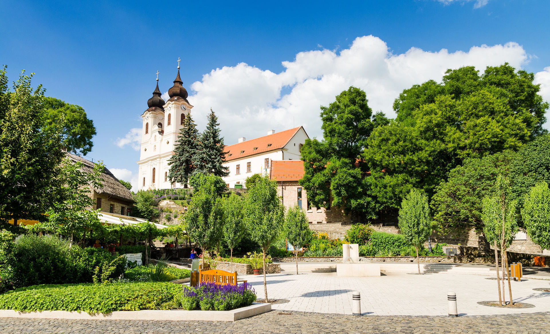 High quality hoto of Tihany Abbey - Hungary