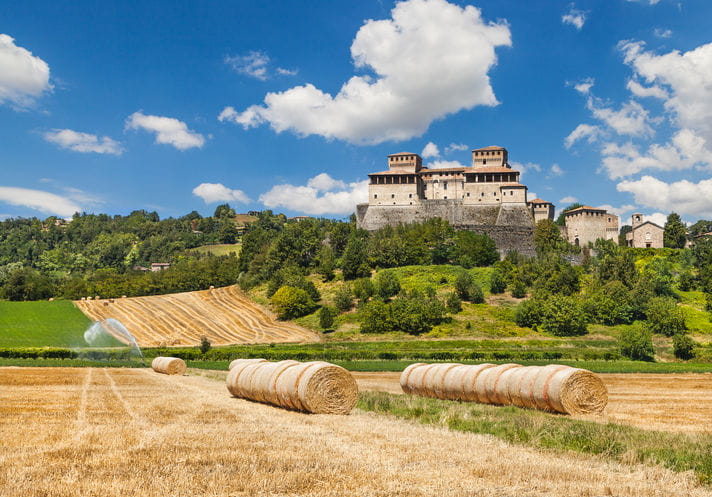 Quality photo of Torrechiara Castle - Italy