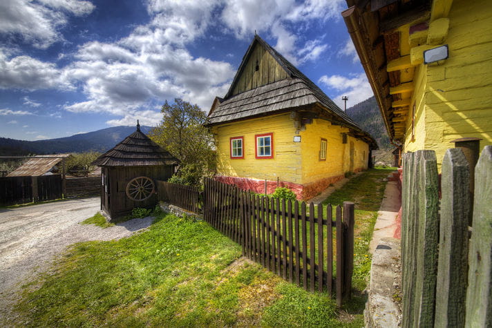 Quality photo of Vlkolinec Village - Slovakia