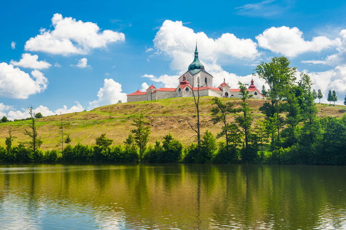 Quality photo of Zelena Hora Monastery - Czech Republic